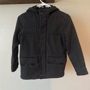 GAP Kids Black Wool Coat
